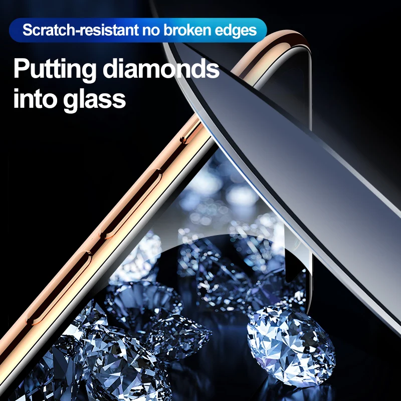 Закаленное стекло 9H с защитой от царапин для iPhone 11 Pro Max X XS MAX XR 7 8 Plus|Защитные