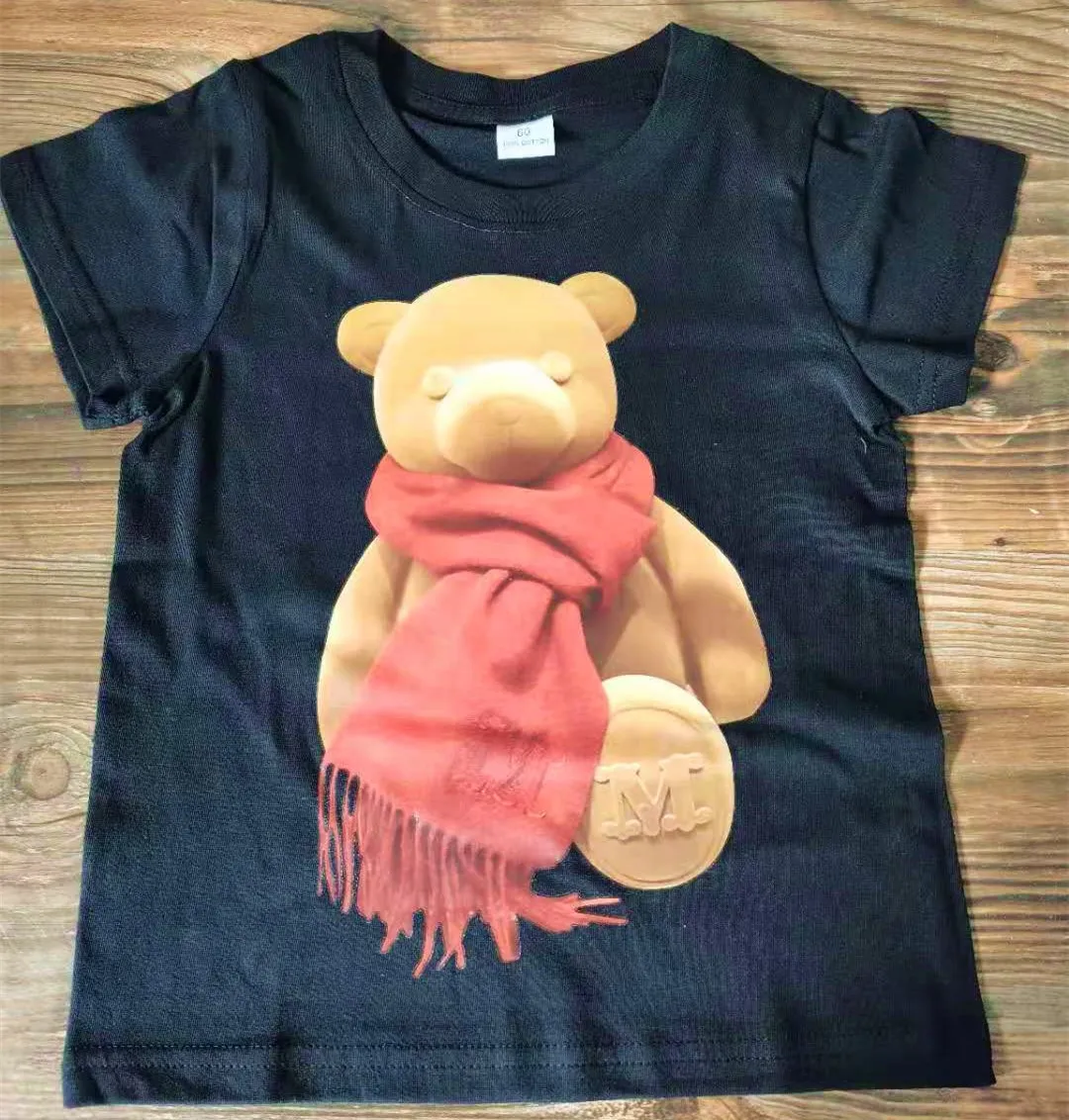 

T-shirt for a boy kids tops Cartoon Bear roupa infantil pra menino enfant ropa de nio ropa 10 12 Cotton Summer Short Sleeve