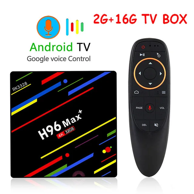 2G 16G Смарт-приставка H96 Max Plus ТВ приставка Android 8,1 4 Гб 64 Гб Rk3328 четырехъядерный 5G Wifi 4 K H.265 медиаплеер H96 Pro H2 P - Цвет: 2G 16G