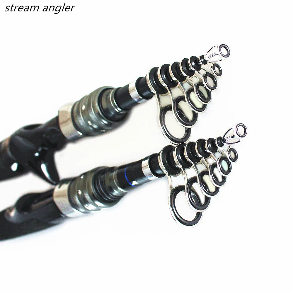 Ml портативная удочка для приманки телескопическая из углеродного волокна ручья