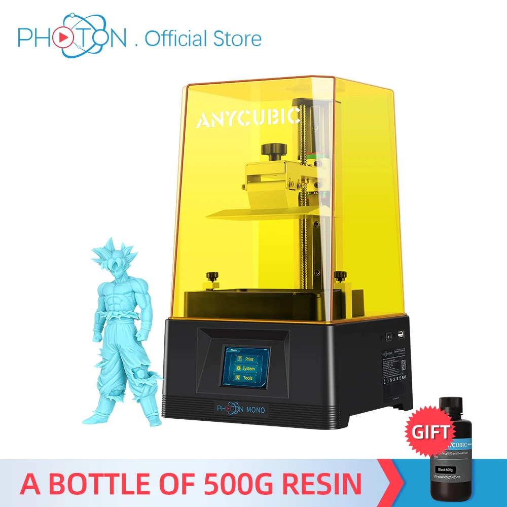 Монохромный 3D-принтер Anycubic Photon 6 'ɲk ЖК-дисплей быстрая скорость печати 8x