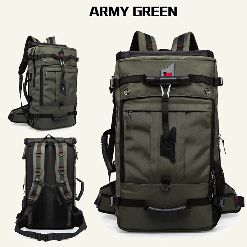 

Hiking Backpack 50L Travel Camping Backpack with Rain Cover
