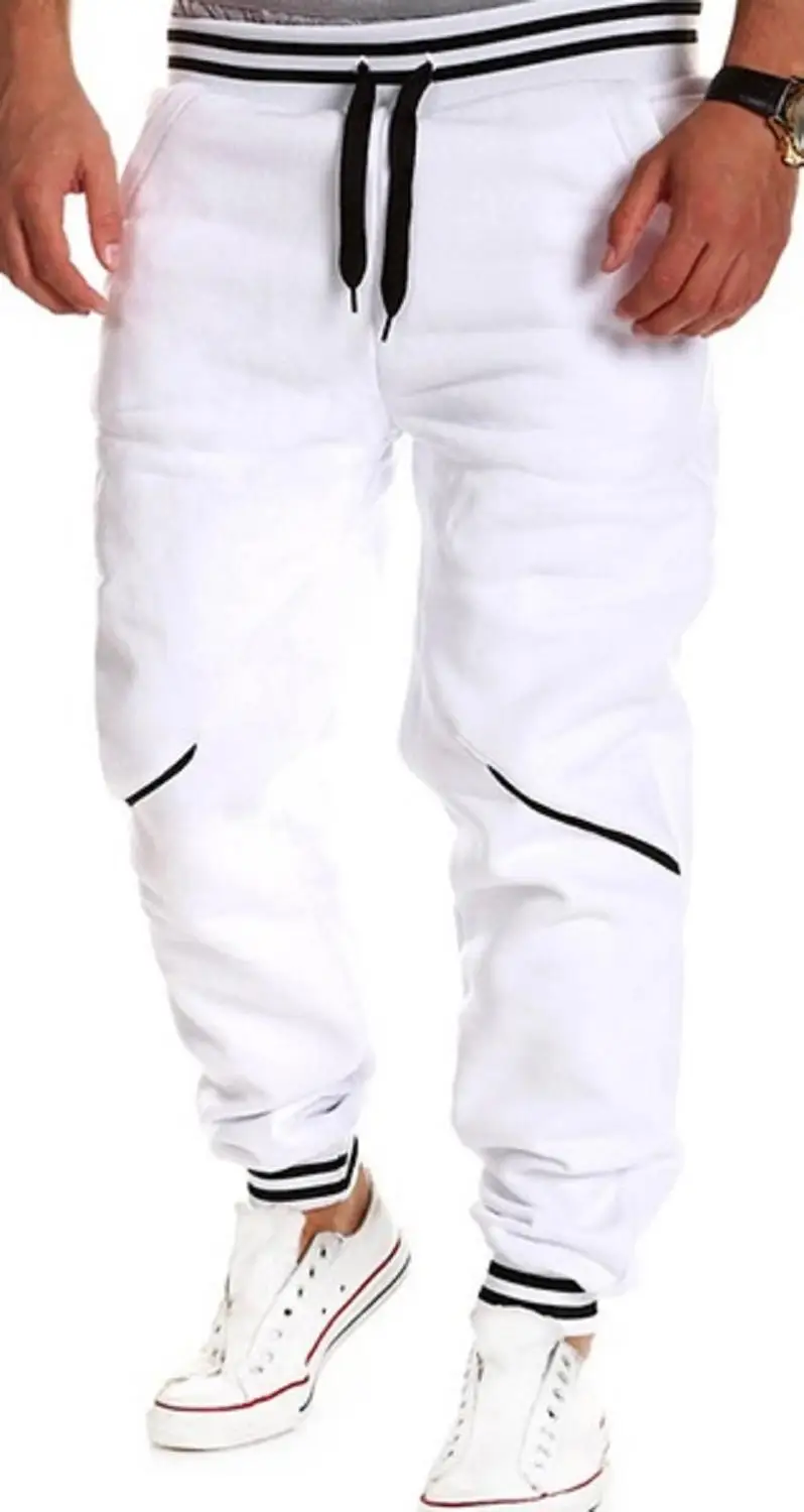 

ZOGAA 2020 men's pants casual contrast color splice sports pants men joggers sweat winter pants men sweatpants men joggers print