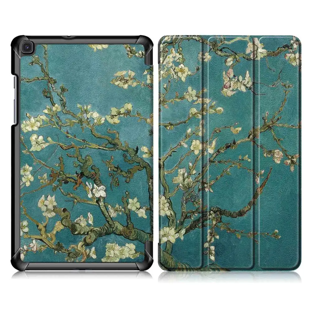 Pattern 3 Чехол с принтом для Samsung Galaxy tab A 8,0 SM T290 T295 T297 tab a 8 защитный чехол из искусственной кожи+ подарок - Цвет: Pattern 3