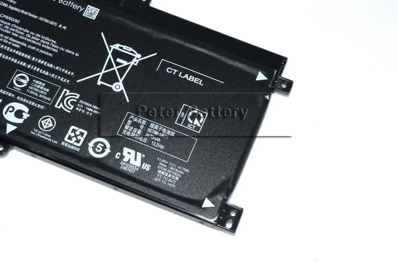 JIGU 11,55 V 41.7WH BK03041XL BK03XL TPN-W125 ноутбук Батарея для hp для Pavilion 14-ba001ns x360 x360 14-ba000