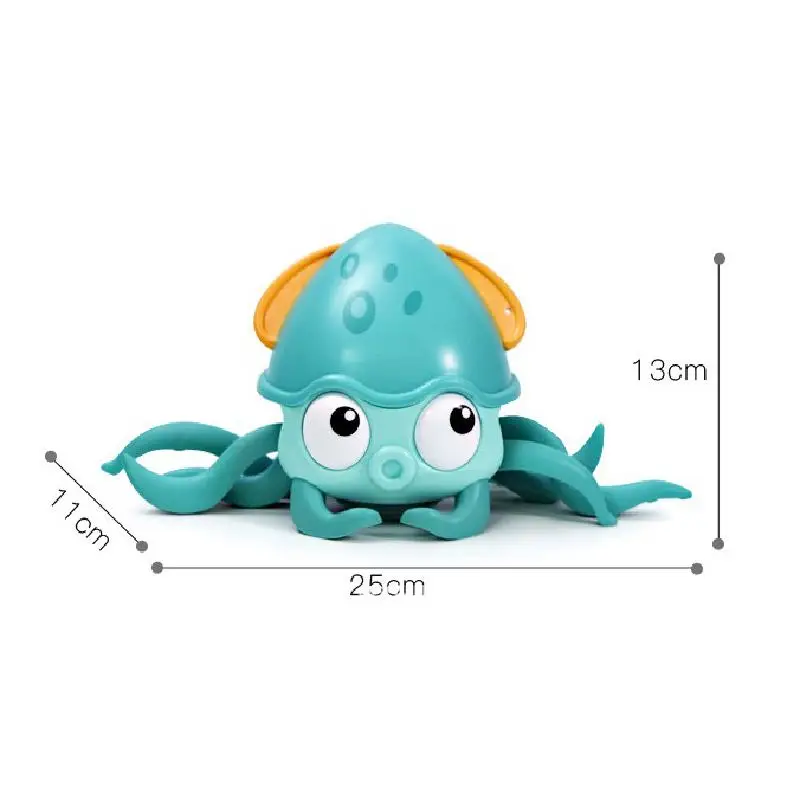 

Summer Bathing Bath Toys Octopus Clockwork Swimming Children Playing Water And Land Dual-purpose Beach Water Summer Toys Gifts