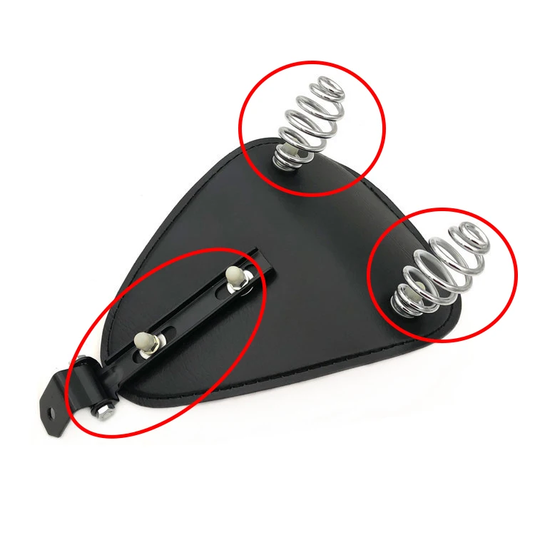 Поворотный кронштейн для сольного сиденья мотоцикла 3 &quotкожаная пружина