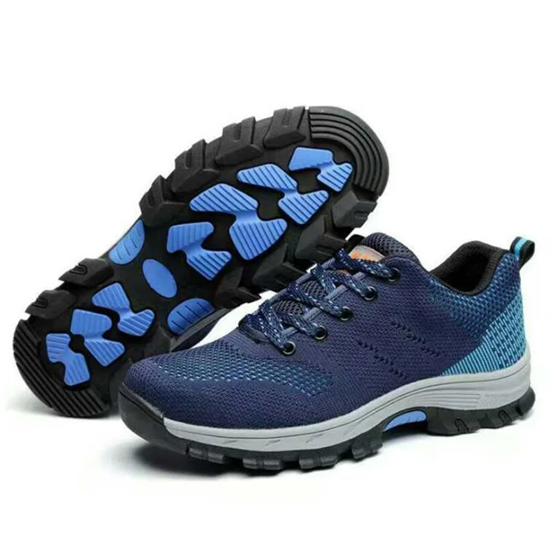 

2020 Work Safety Shoes Men Boots Anti-smashing Safety Boots Men Indestructible Shoes Construction Protective Shoes Male Shoes