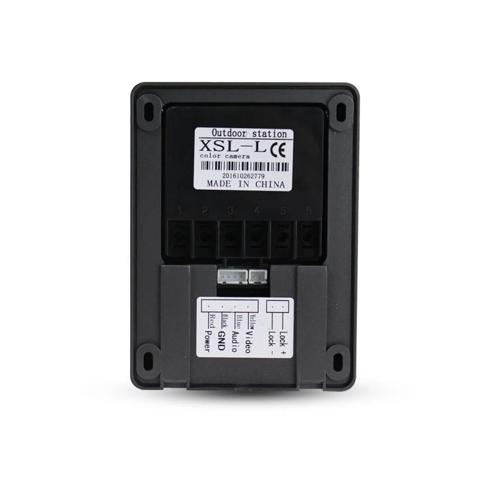 

Free Shipping Video Door Phone Intercom System Doorbell Outdoor CMOS Night Vision Camera Unit For Access Control