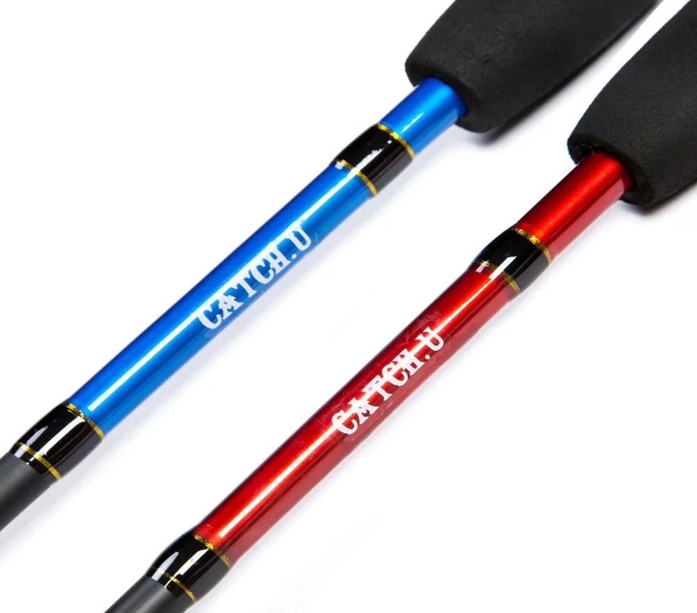 Catch.U 1.8M Fishing Rods Carbon Spinning Fishing Pole Spinning Fishing Rod 2 Section Lure Casting Pole