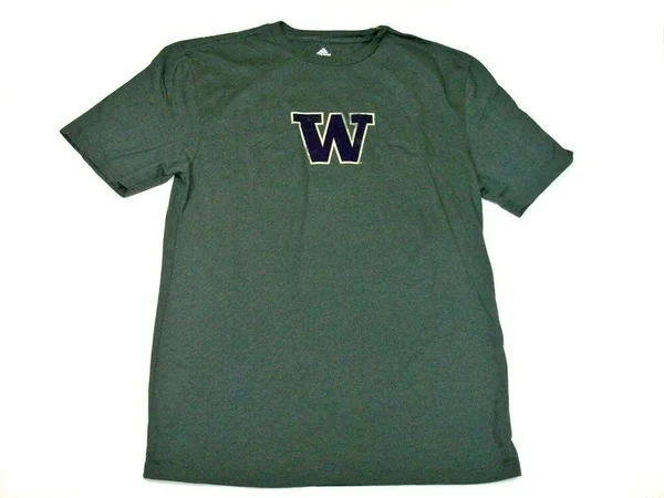 

Футболка с выцветшим угольным логотипом Washington Huskies