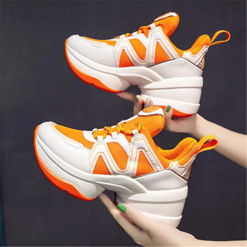 Модная дышащая обувь из сетчатого материала Новинка 2019 года сезон осень лето