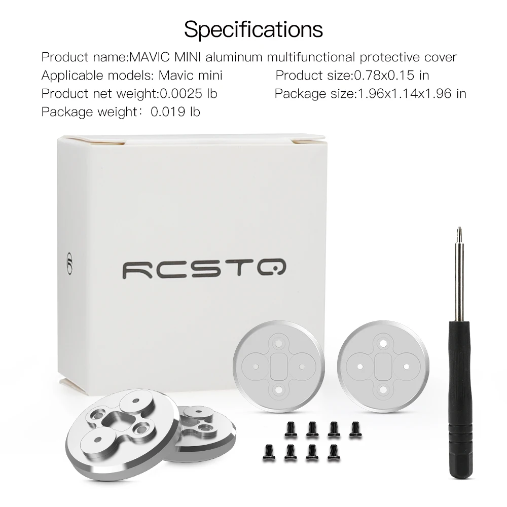 Защитная крышка для двигателя из алюминиевого сплава 4 шт. пылезащитная и