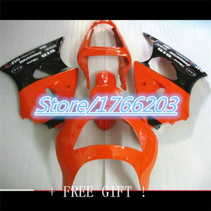 

Hot sales fairing for kawasaki Ninja ZX9R 2002 2003 movement Ninja ZX9R 02 03 orange black Motorcycle fairing