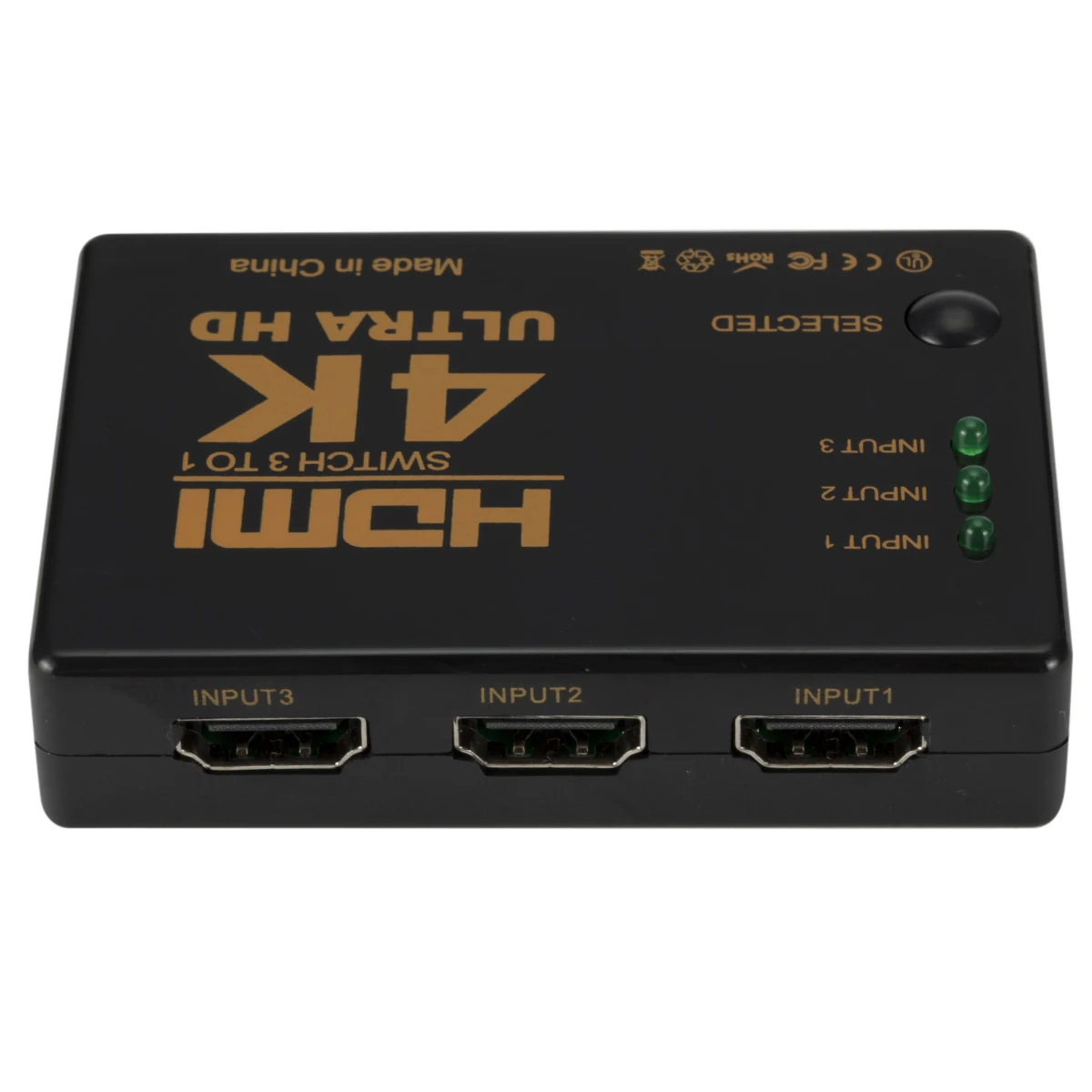 HDMI коммутатор с 3 портами 4K * 2K разветвитель Ultra HD для DVD HDTV Xbox PS3 PS4|Кабели HDMI| |