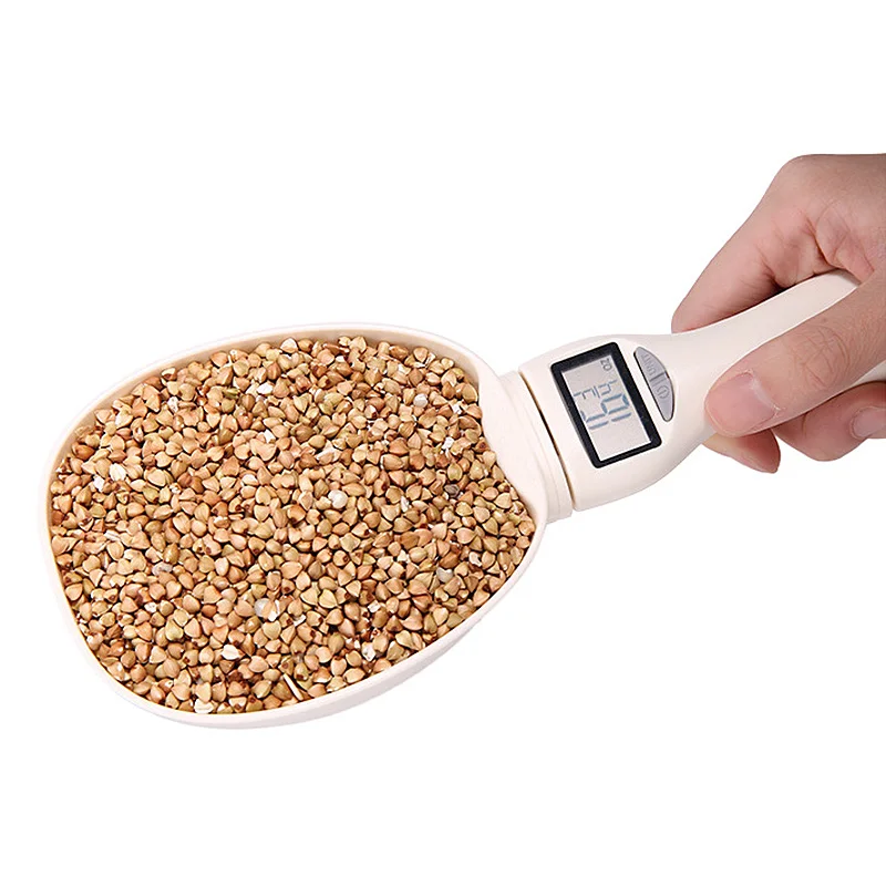 800g / 1g LCD Display Spoon Scale Electronic Digital Display Kitchen Kitchen Baking Measuring Tool Pet Feeding Measuring Spoon