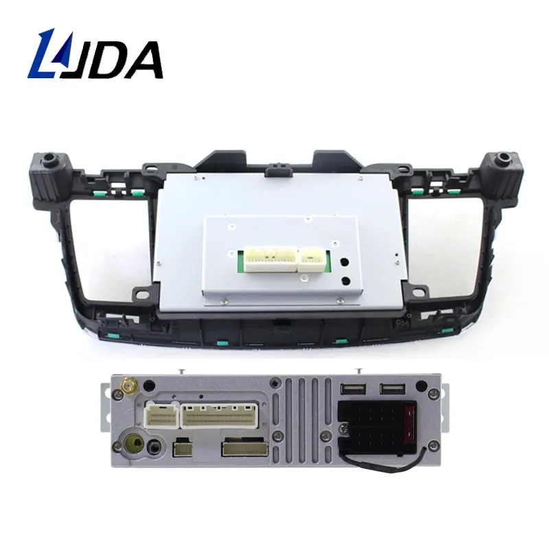 LJDA Android 9 0 автомобильный dvd-плеер для PEUGEOT 508 2011-2017 gps навигация 1 Din автомагнитола 4G +