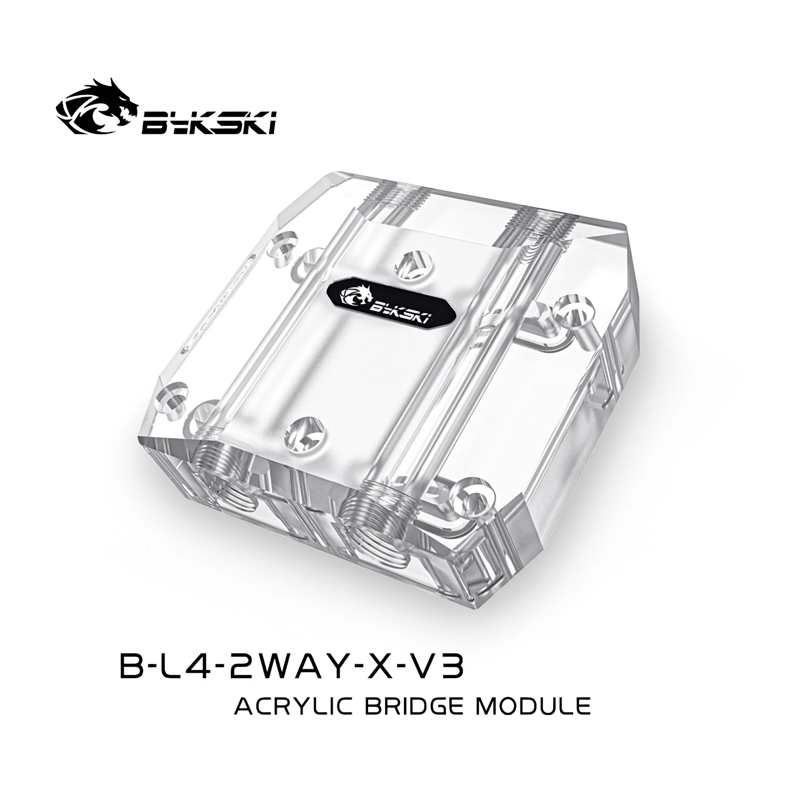 Модуль соединения Bykski для GPU Block модуль подключения SLI/CF с функцией установки на
