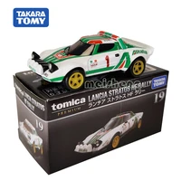 takara tomy tomica premium tp19 lancia stratos hf rally alloy diecast metal car model vehicle toys gifts collections