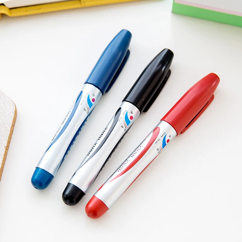 Корейская творческая простая масляная маркировочная ручка с крючком для подписи