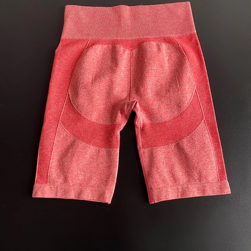 Dropship Slim Fit Women Sports Shorts for Women  New Cycling Running Fitness High Waist Push Up Gym Shorts Leggings Women