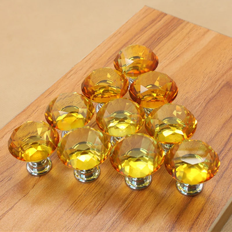 Синий скандинавский Хрустальный шкаф ручки круглый ящик и Шкаф Тянет мебельное