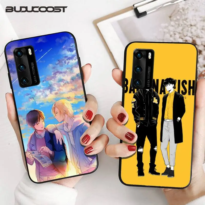 

Hrmes Banana Fish Anime Phone Case for Huawei P20 P30 P20Pro P20Lite P30Lite P10 P Smart plus P10Lite P40 Pro P40 lite