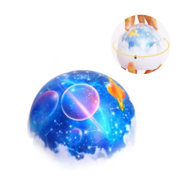 Светильник звездное небо планета волшебный детский ночсветильник вращающийся