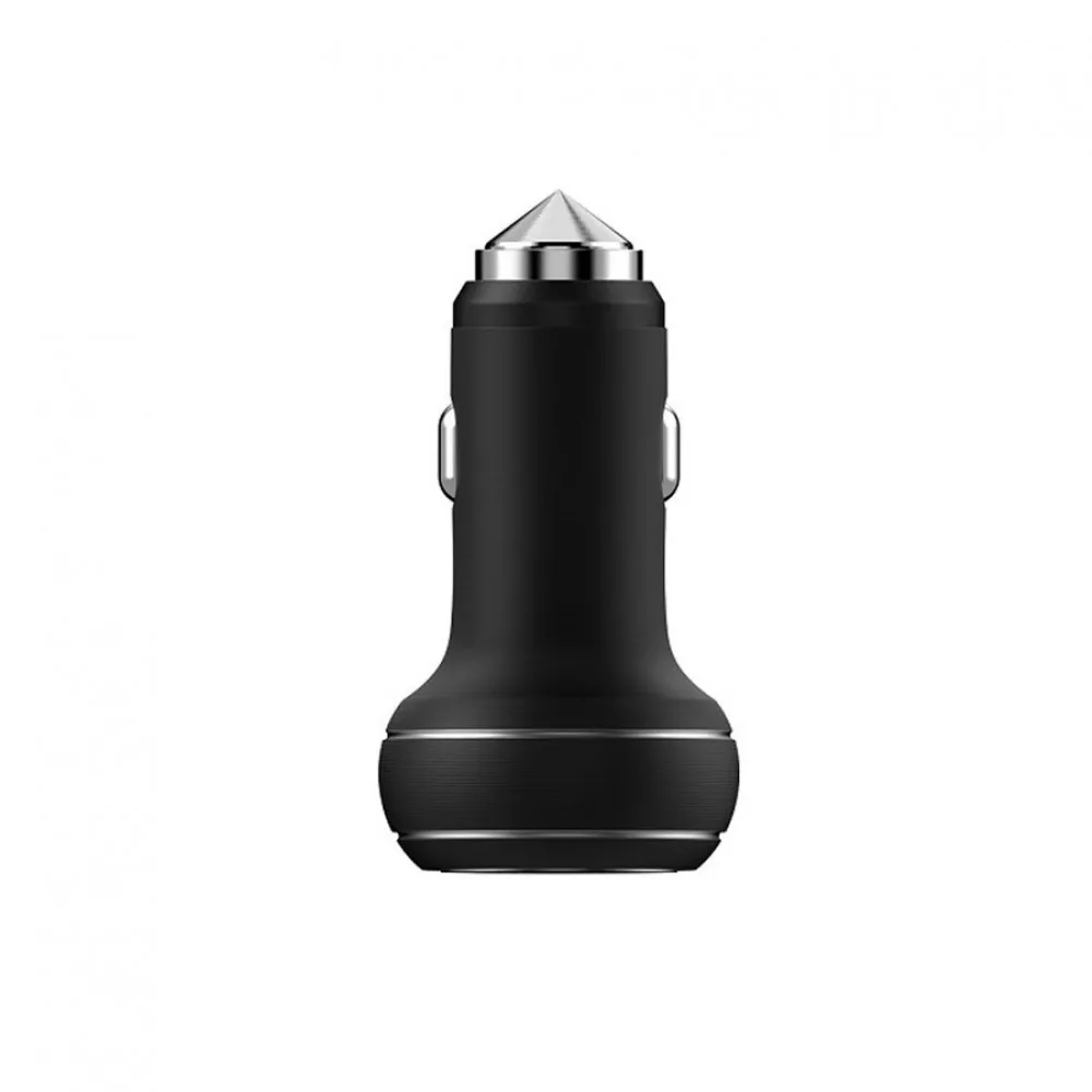 Автомобильное зарядное устройство Devia Thor Dual USB Port Car Charger на 2 устройства, черный