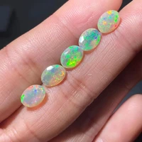 natural opal beads 68mm with fire color and australia gem for jewelry diy