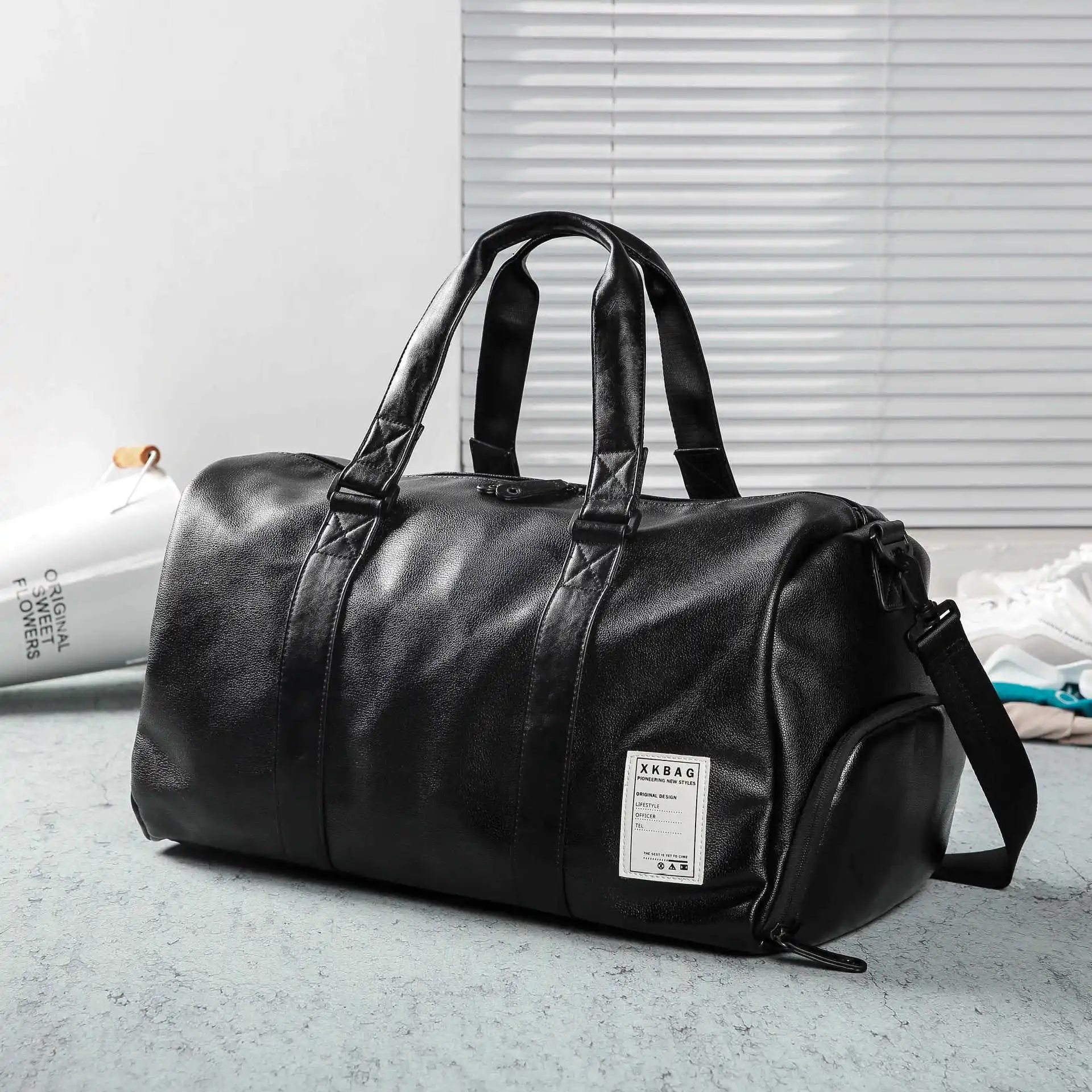 Youda Личи шаблон дорожные сумки мужские большой емкости путешествия Duffle пара