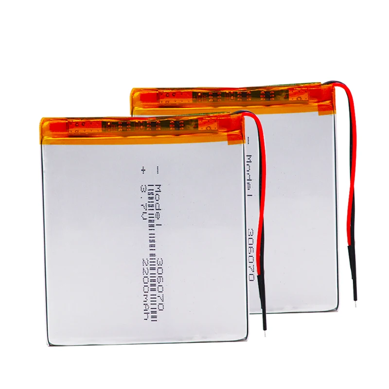 3 7 в 2200 мАч литиевая батарея 306070 Lipo сменная для DVD POS машины камера ПК Bluetooth динамик