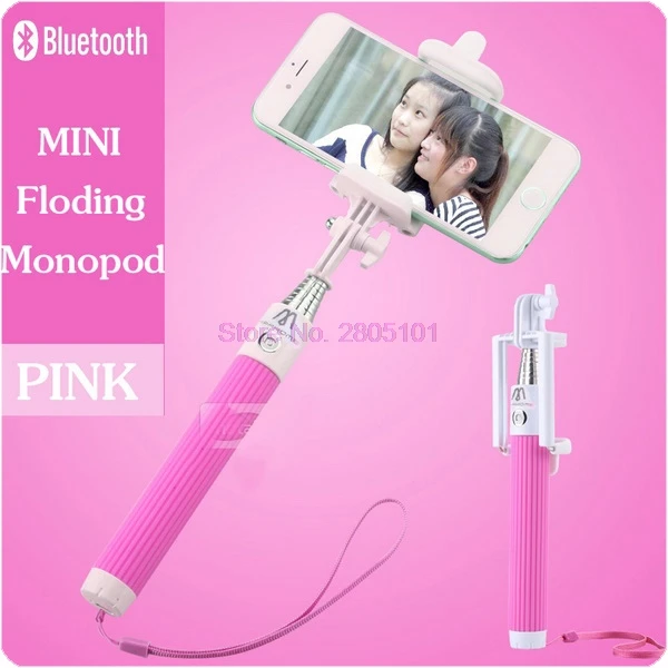 Dhl или ems 100 шт. монопод bluetooth селфи палка раздвижной для iPhone 6 plus 5 цветов IOS Samsung