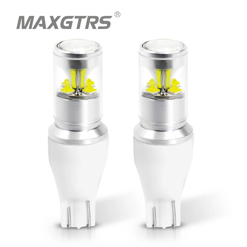 2 шт. Автомобильные светодиодные лампы высокой мощности T15 912 921 W16W 30 Вт|bulbs for car|bulb