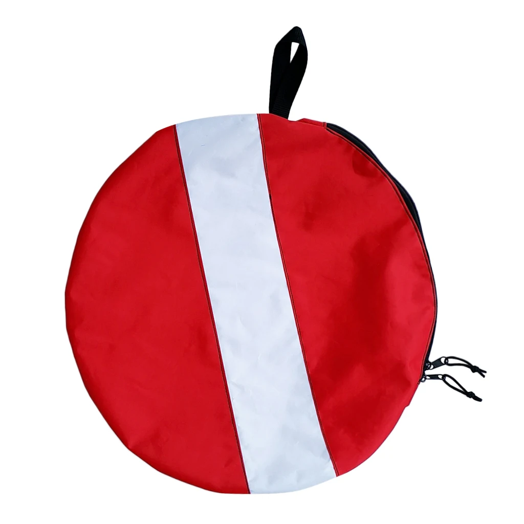 

Круглые молния флажок погружения подводное плавание шланг регулятор мундштука Шестерни сумка