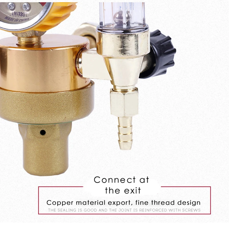 Аргоновый регулятор двухтрубный аргоновый измерительный инструмент CO2 Редуктор