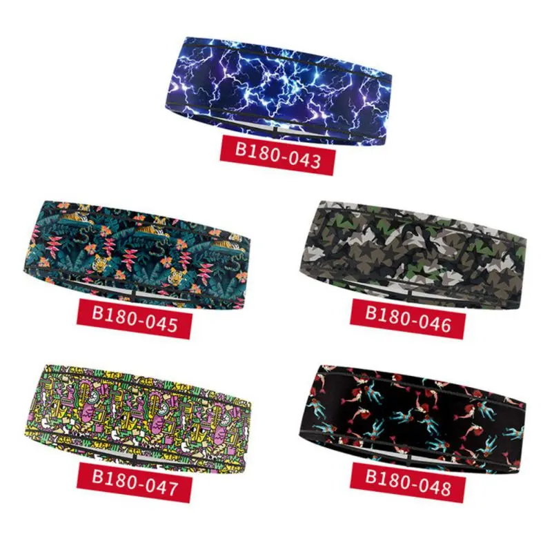 

Elastic Yoga Sports Headband Sweatbands Men & Women Football Running Fitness Hair Bands
