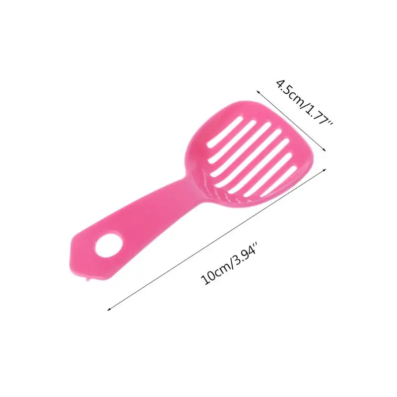 

5Pcs Hamster Bath Spoon Litter Scooper Small Pet Sand Spoon Cleaning Tool 95AA