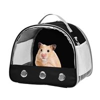 pet carrier guinea pig carrier small animal carrier bag with adjustable shoulder strap and removable mat for hamster hedgehog ch