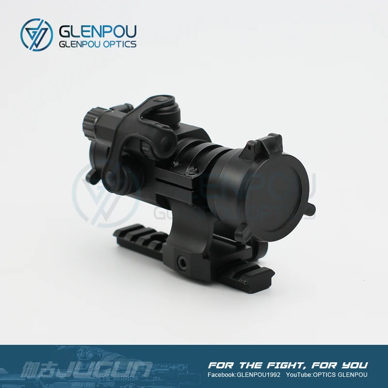 

GLENPOU M2 Red dot balsaming lens Airsoft actics Optic Rifle Scope With 20mm ail Mount Collimator Sight sniper Gun Hunting