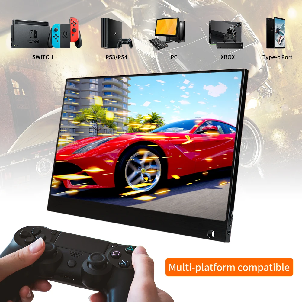 WIMAXIT 2 5 дюймовый сенсорный экран портативный монитор для ПК Внешний USBC игровой Type