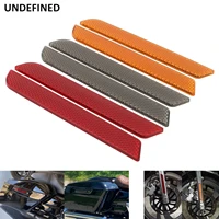 reflector sticker saddlebag guard decal latch cover safety warning motorcycle for harley touring road king electra glide 2014 up