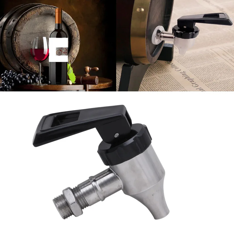 

Stainless Steel Drink Dispenser Plastic Coffee Valve Wine Barrel Faucet / Spigot