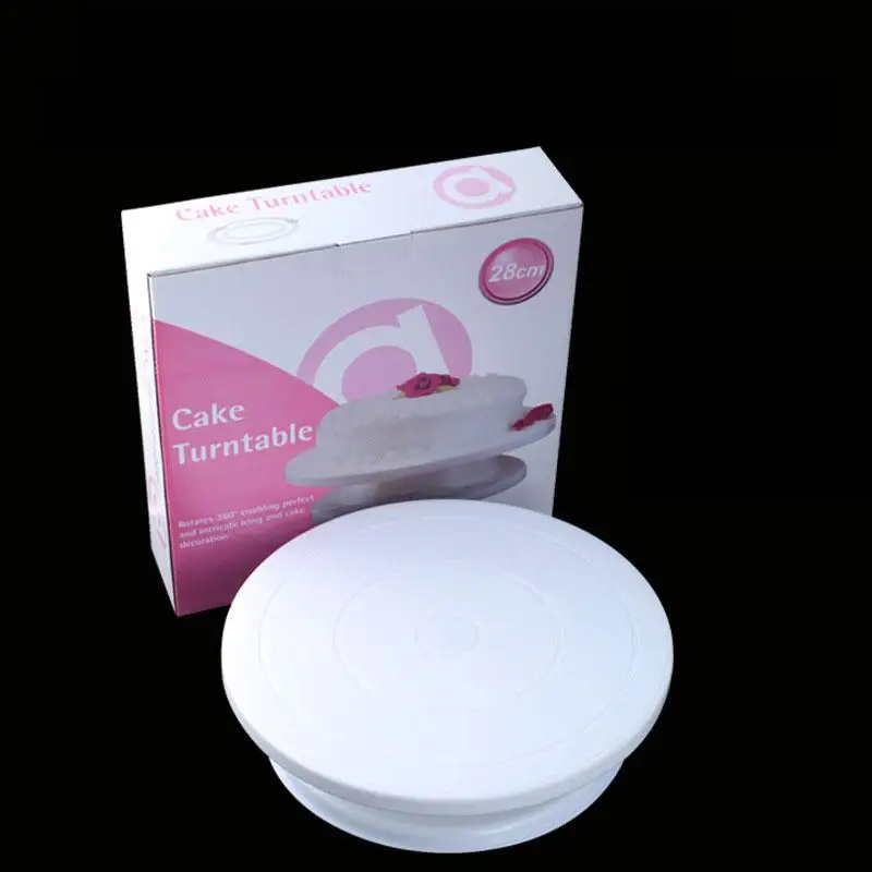 HobbyLane вращающаяся для украшения тортов подставка кексов проигрыватель