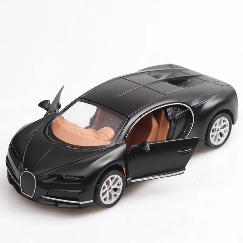 1/36 Bugatti Chiron литья под давлением брелок для автомобильных ключей модель в коробке