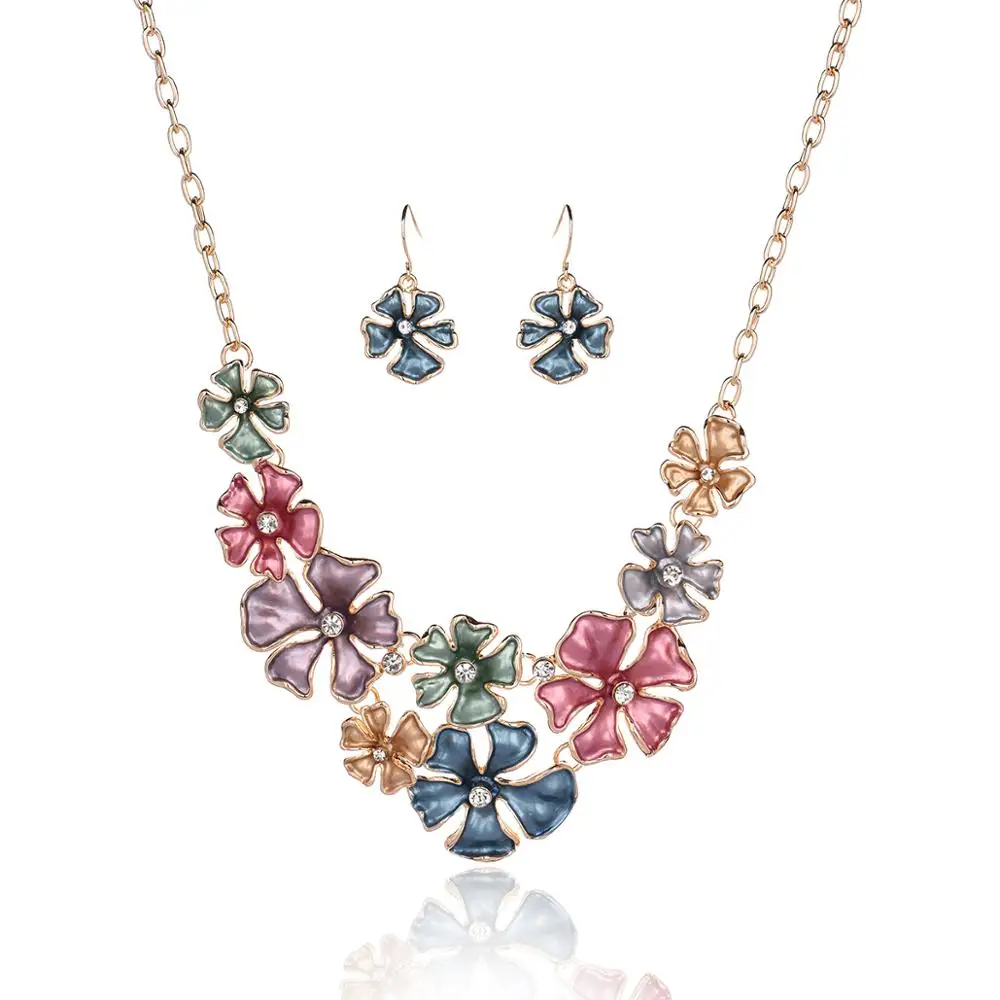Ожерелье с цветами Cring Coco для свадьбы 2020 новый дизайн украшения растений женское