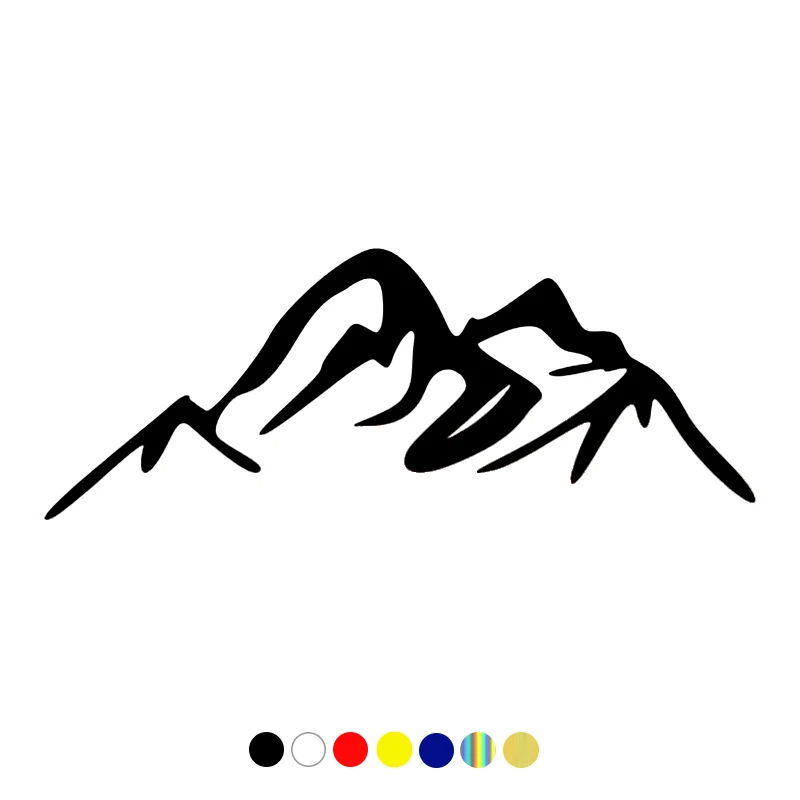 

CS-10749# Various Sizes Vinyl Decal MOUNTAIN Peak Adventures Car Sticker Waterproof Auto Decors on Truck Bumper Rear Window