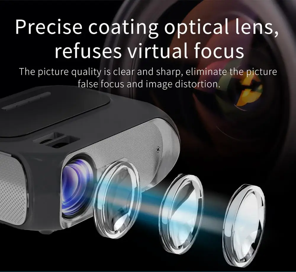 Хит продаж Портативный светодиодный проектор для домашнего кинотеатра Full HD 1080P 200