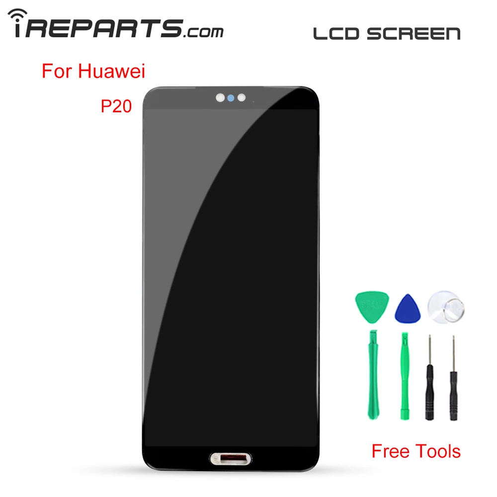 Doraymi Replacement LCD Display for Huawei P20 LCD Screen Assembly Digitizer P20 5.8'' Touch Panel
