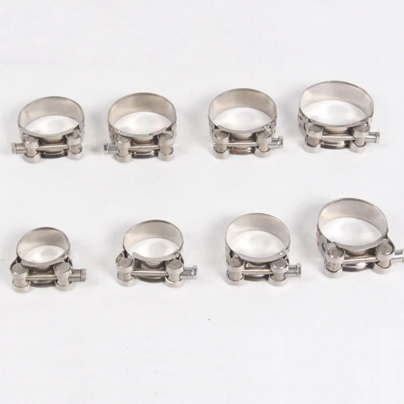 Универсальный зажим для выхлопной трубы из нержавеющей стали 304 автомобиля